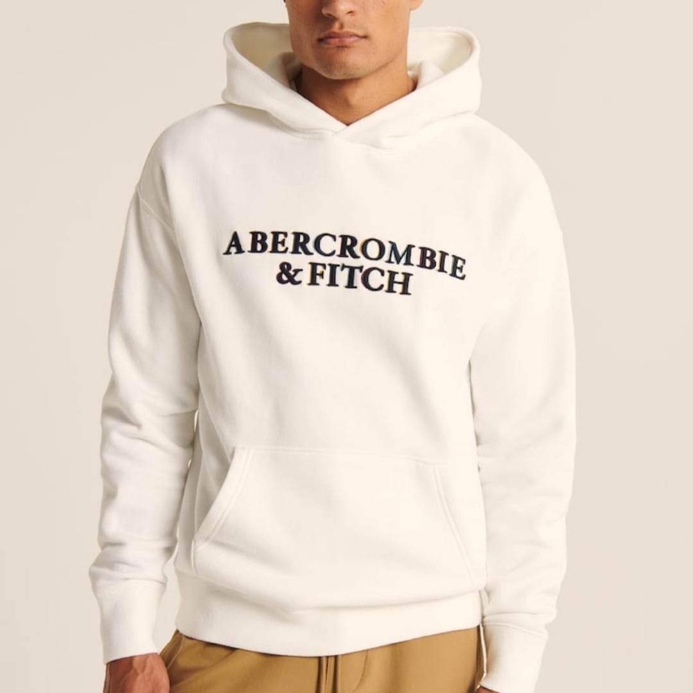 Abercrombie and Fitch Logo Hoodie size Small NWT - Picture 4 of 16